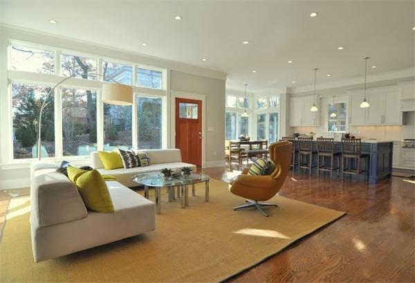 5 Kennard Road Brookline, MA 02445 - Photo 3 of 14 a living room with furniture and a large window