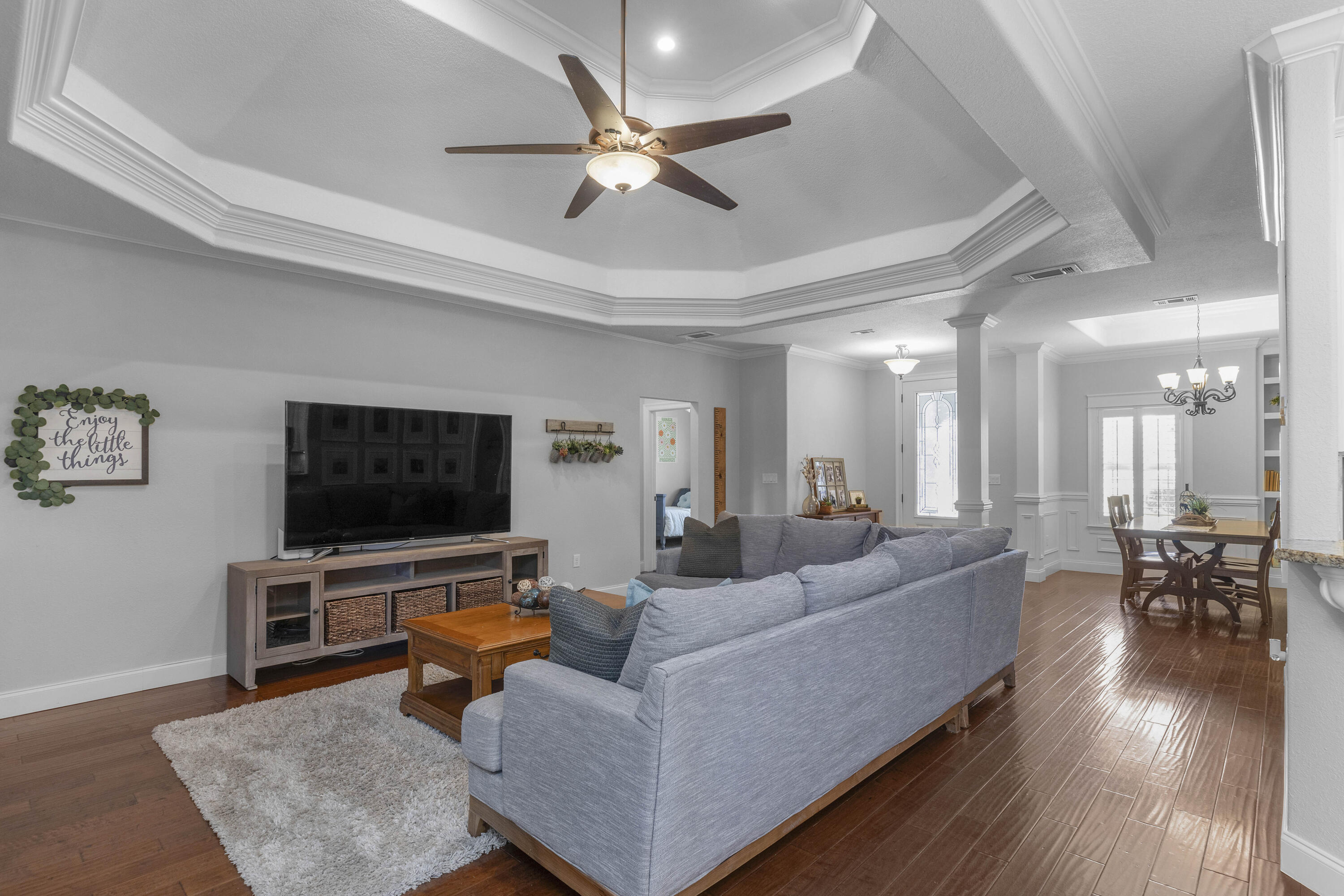 2946 Chantry Circle Crestview, FL 32539 - Photo 11 of 55 a living room with furniture and a flat screen tv