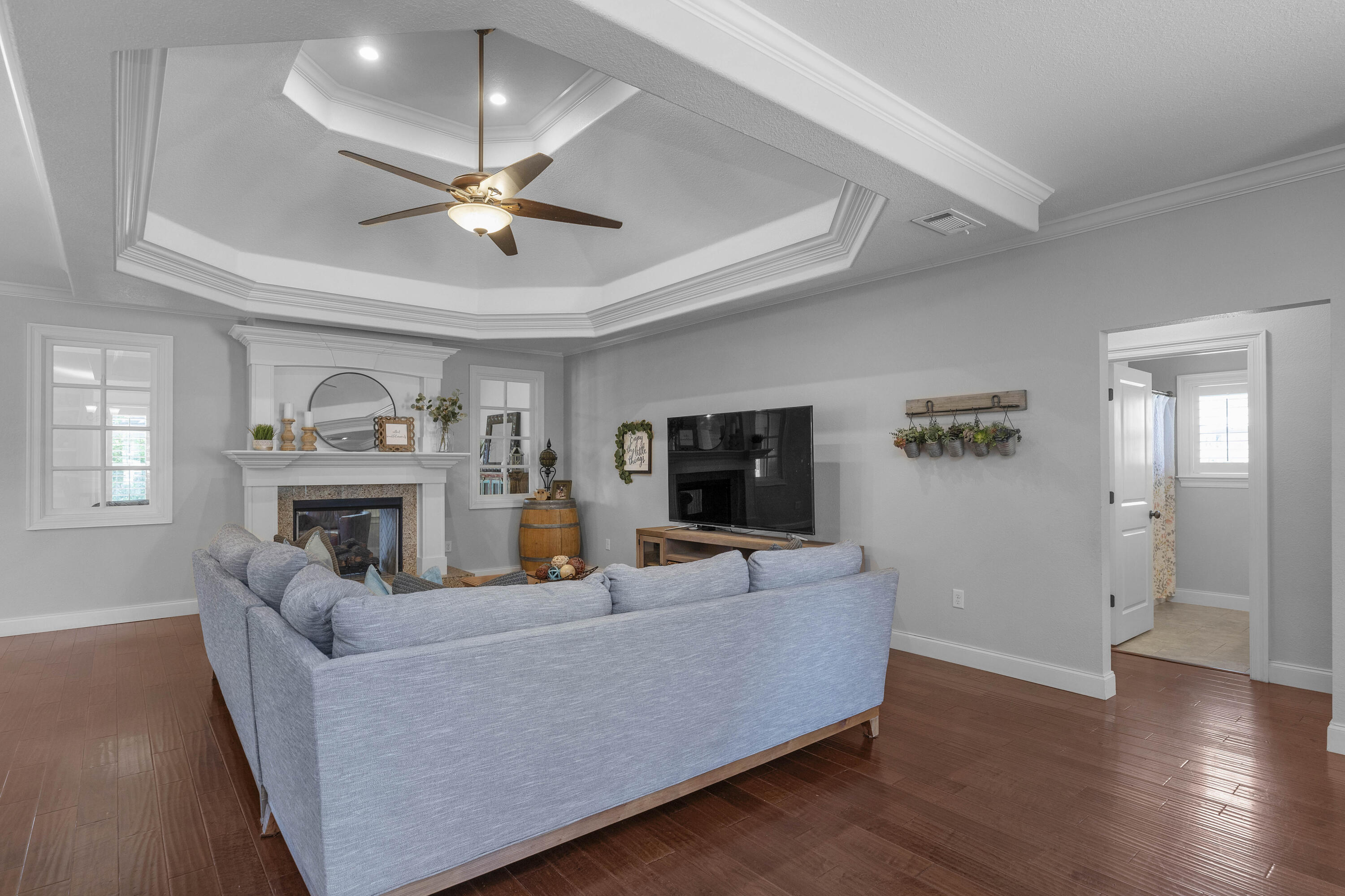2946 Chantry Circle Crestview, FL 32539 - Photo 10 of 55 a living room with furniture and a fireplace