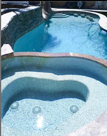 a backyard of a house