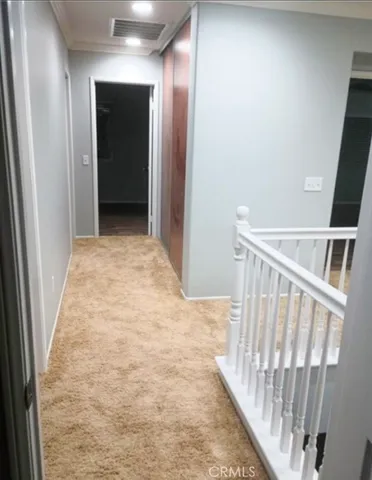 a view of an entryway with staircase