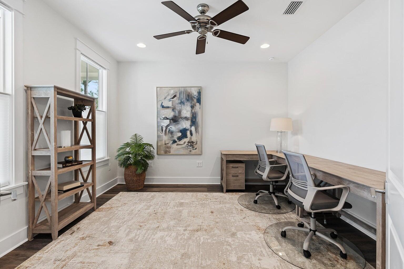 51 Sandchase Circle Watersound, FL 32461 - Photo 6 of 24 a view of a workspace with furniture and a window