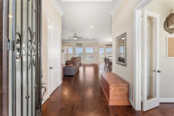 a kitchen with stainless steel appliances granite countertop a stove a sink dishwasher and a refrigerator