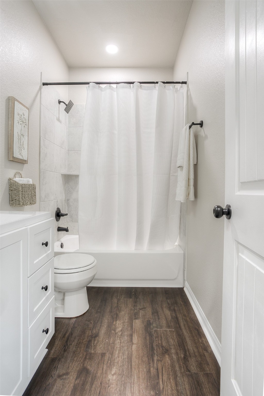 14519 Weir Creek Road Willis, TX 77318 - Photo 30 of 38 a bathroom with a toilet sink and shower