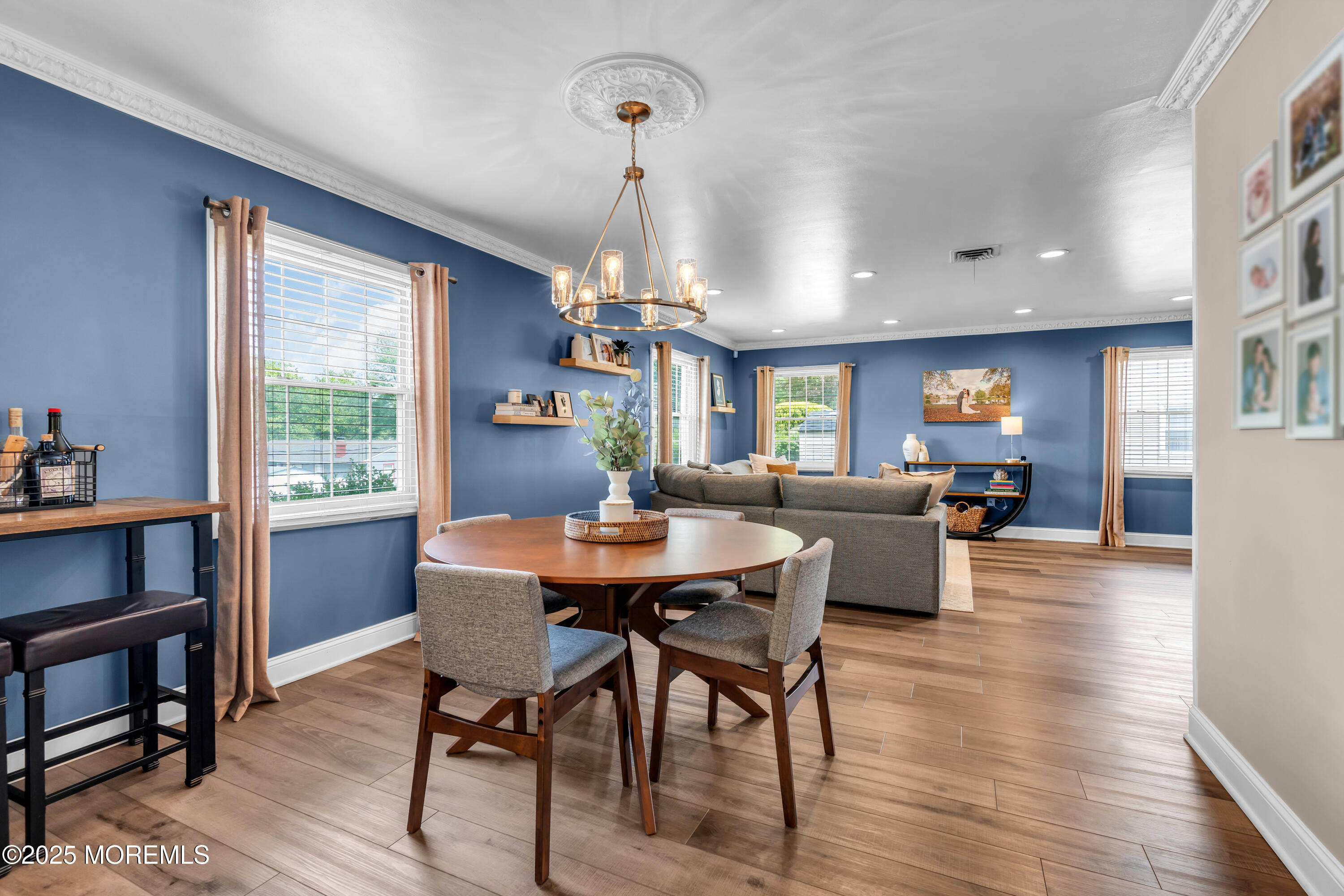 511 Line Road Aberdeen, NJ 07747 - Photo 23 of 53 a view of a dining room with furniture window and wooden floor