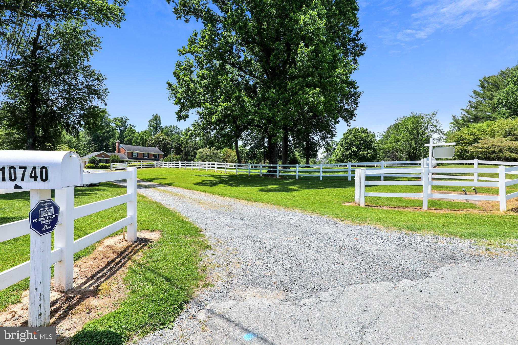 Beautifully sited on extraordinary lot, set back