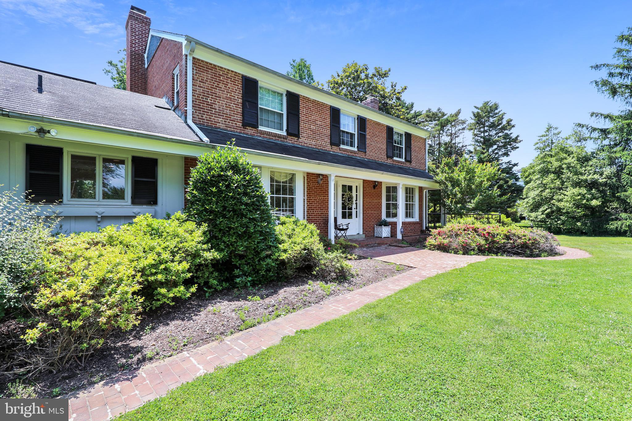 10740 River Road Potomac, MD 20854 - Photo 3 of 64 Inviting brick walkway to front door & lower level