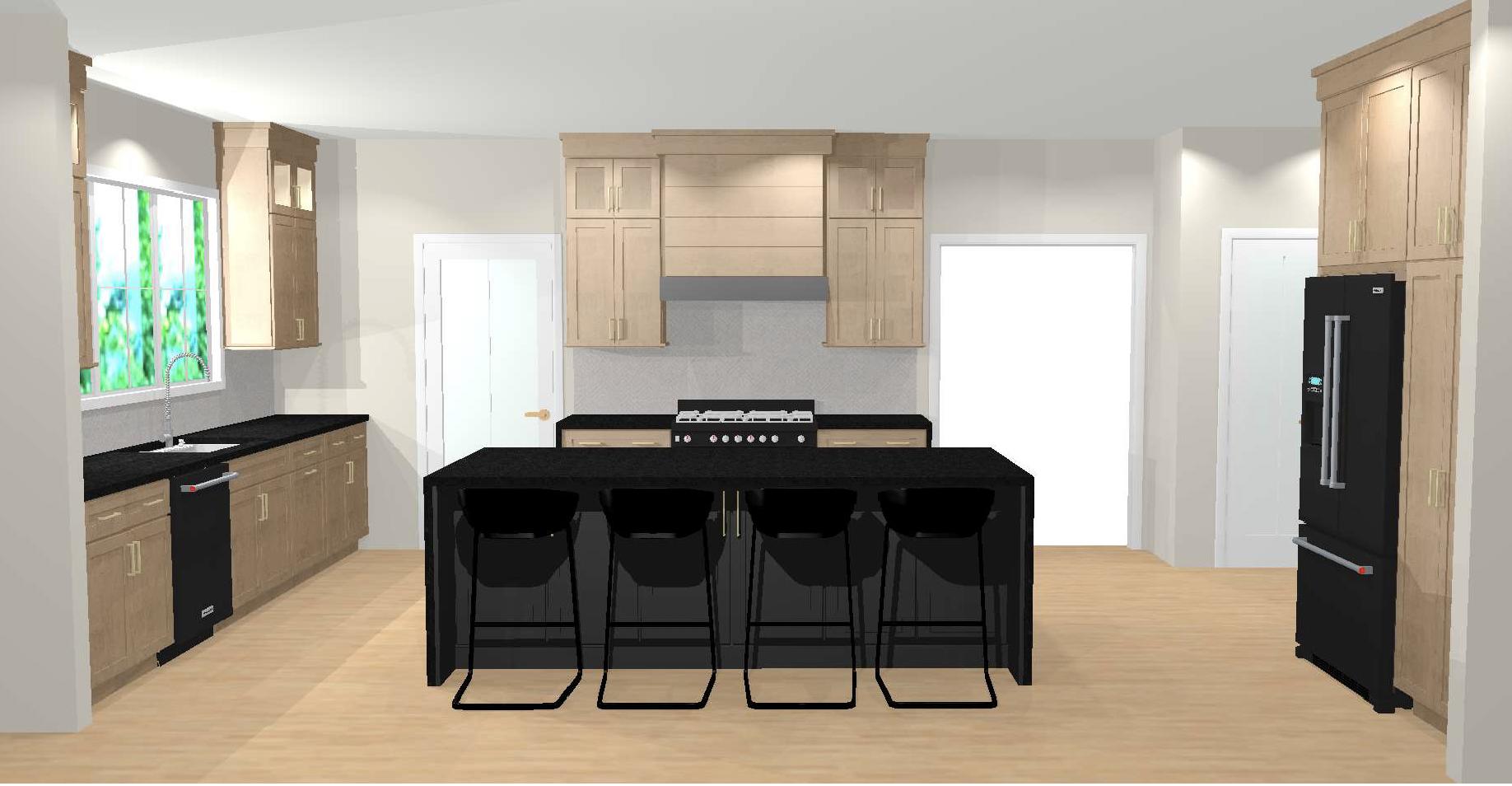 26 Vining Way Cumberland, ME 04021 - Photo 2 of 28 Kitchen Rendering