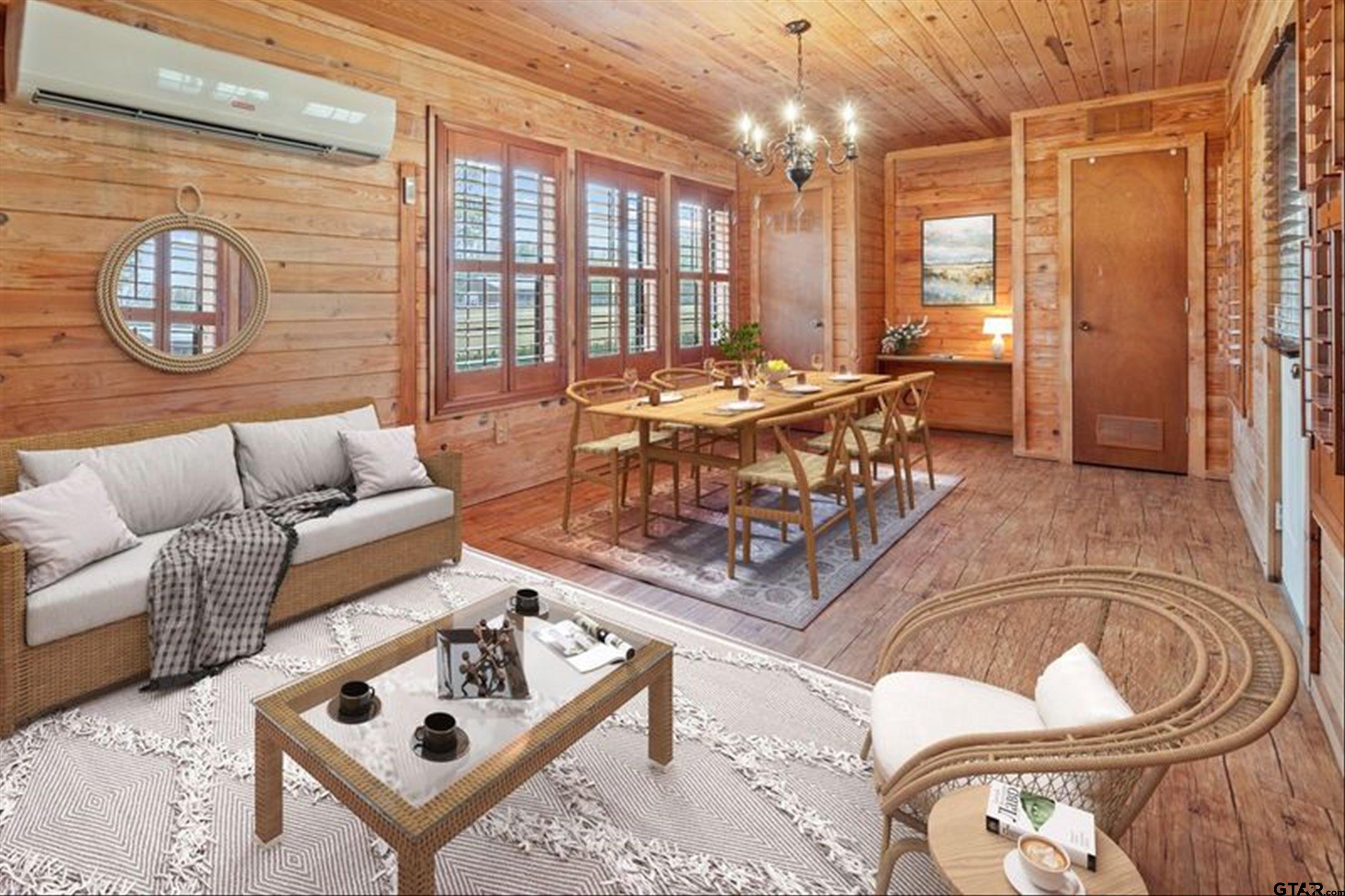 129 Private Road 5569 Alba, TX 75410 - Photo 15 of 40 a living room with furniture and a large window