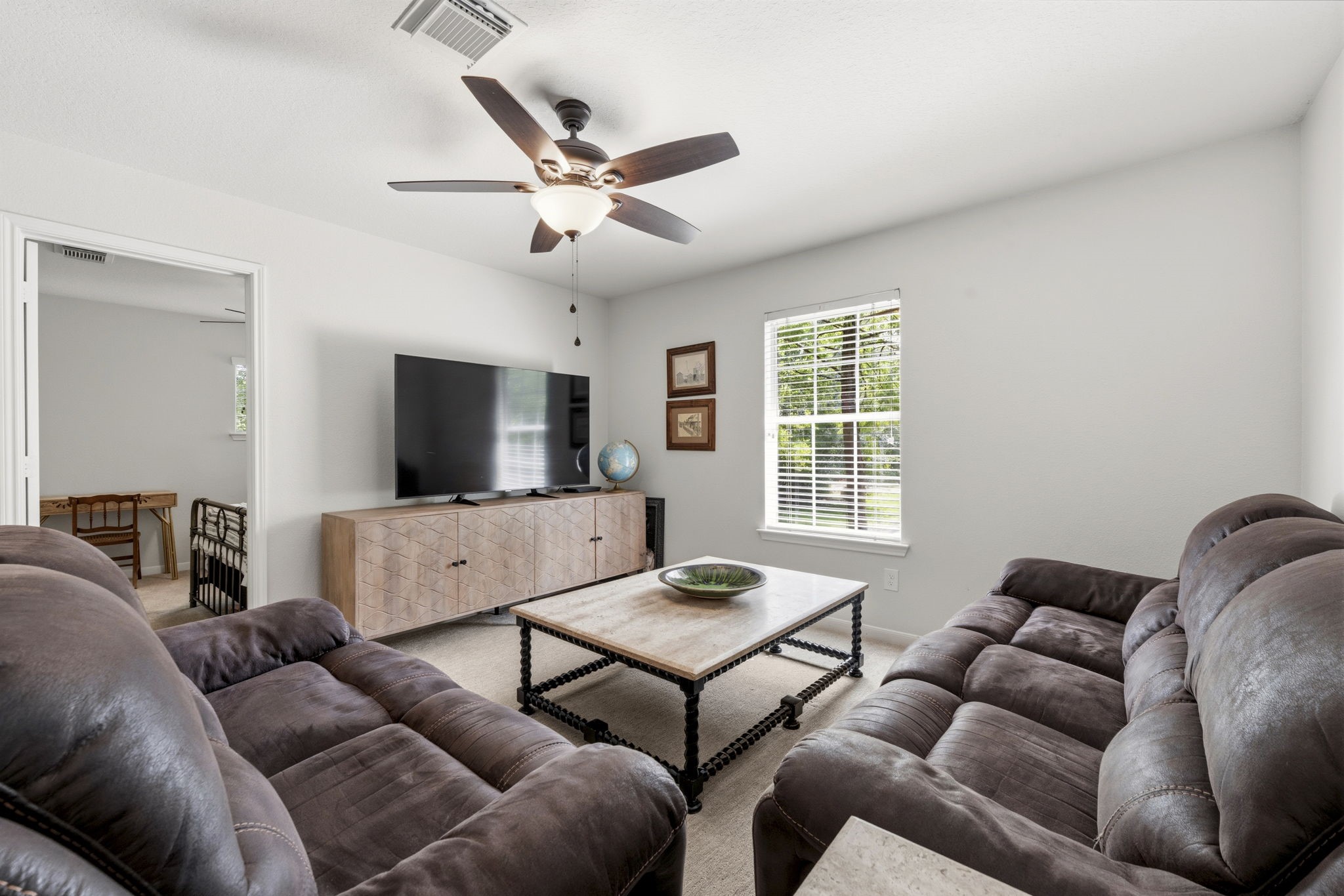 6 North Flickering Sun Circle Spring, TX 77382 - Photo 22 of 33 Great space for movie viewing!