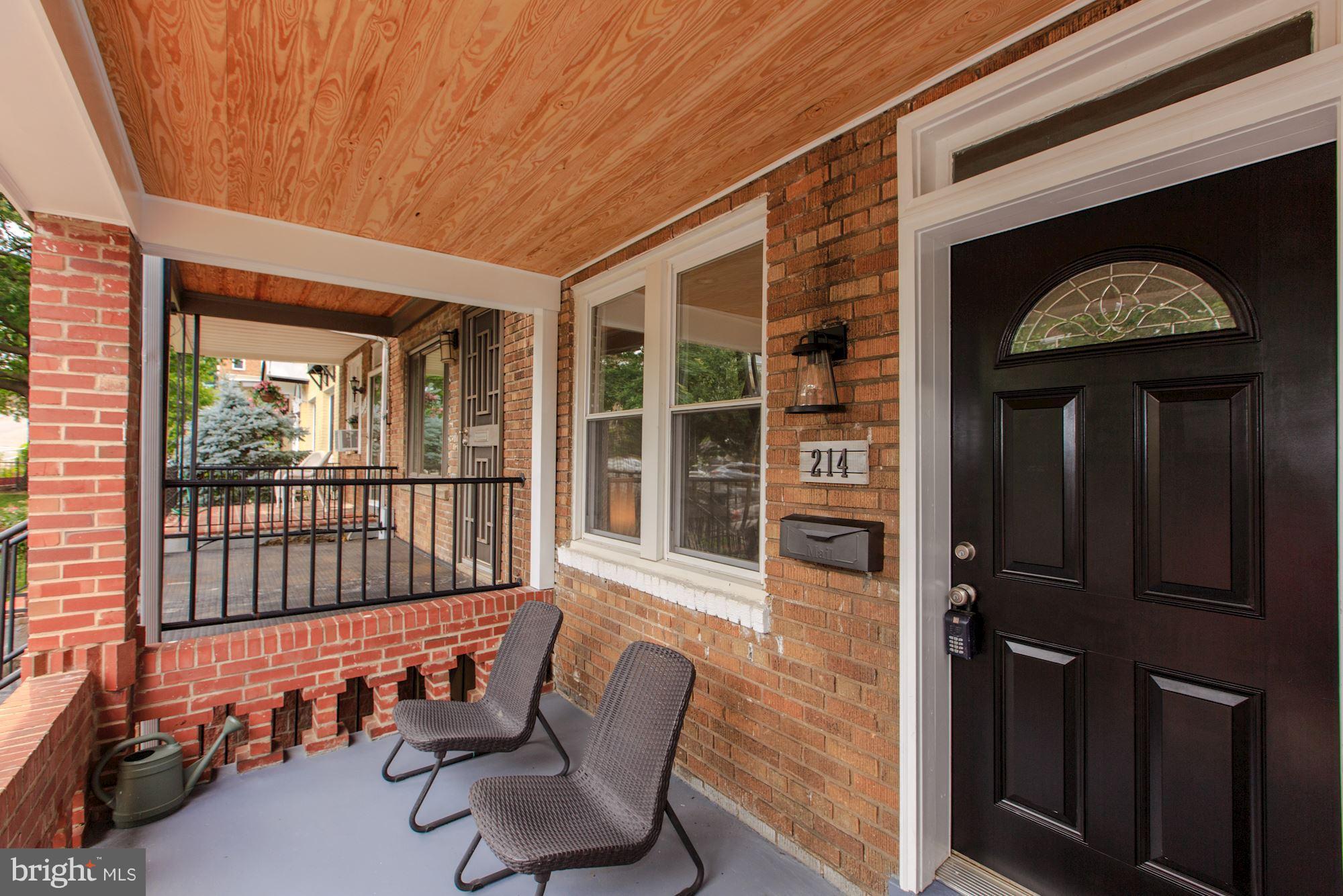 214 Bryant Street Northeast Washington, DC 20002 - Photo 2 of 29 Front Porch