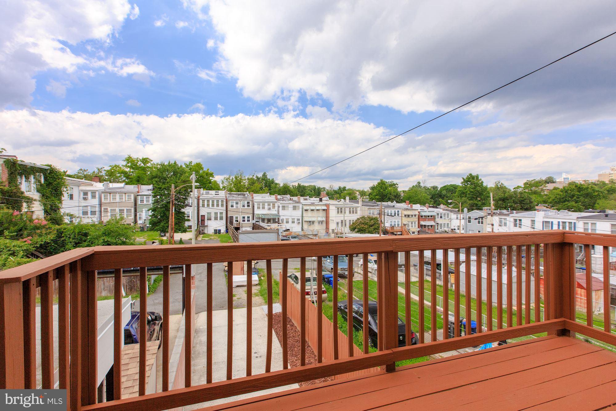 214 Bryant Street Northeast Washington, DC 20002 - Photo 16 of 29 Master bedroom balcony view