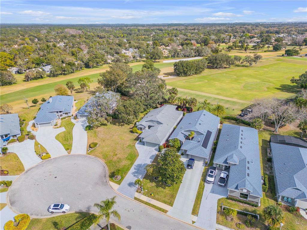 1098 Red Maple Way New Smyrna Beach, FL 32168 - Photo 62 of 78 an aerial view of residential houses with outdoor space and ocean view