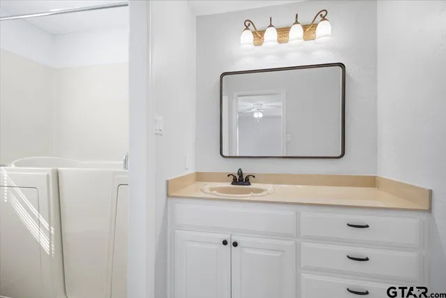 an empty room with a empty space and a window