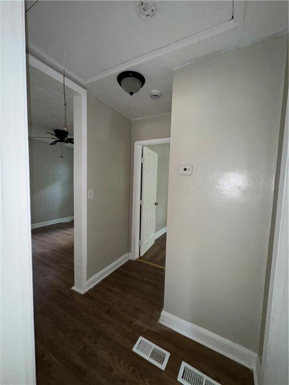1537 Orlando Street Southwest Atlanta, GA 30311 - Photo 16 of 16 an empty room with wooden floor and closet