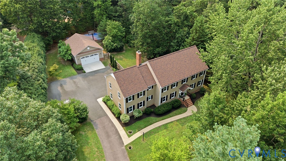 2904 Old Gun Road West Midlothian, VA 23113 - Photo 55 of 59 Colonial-style residence featuring a prominent fro