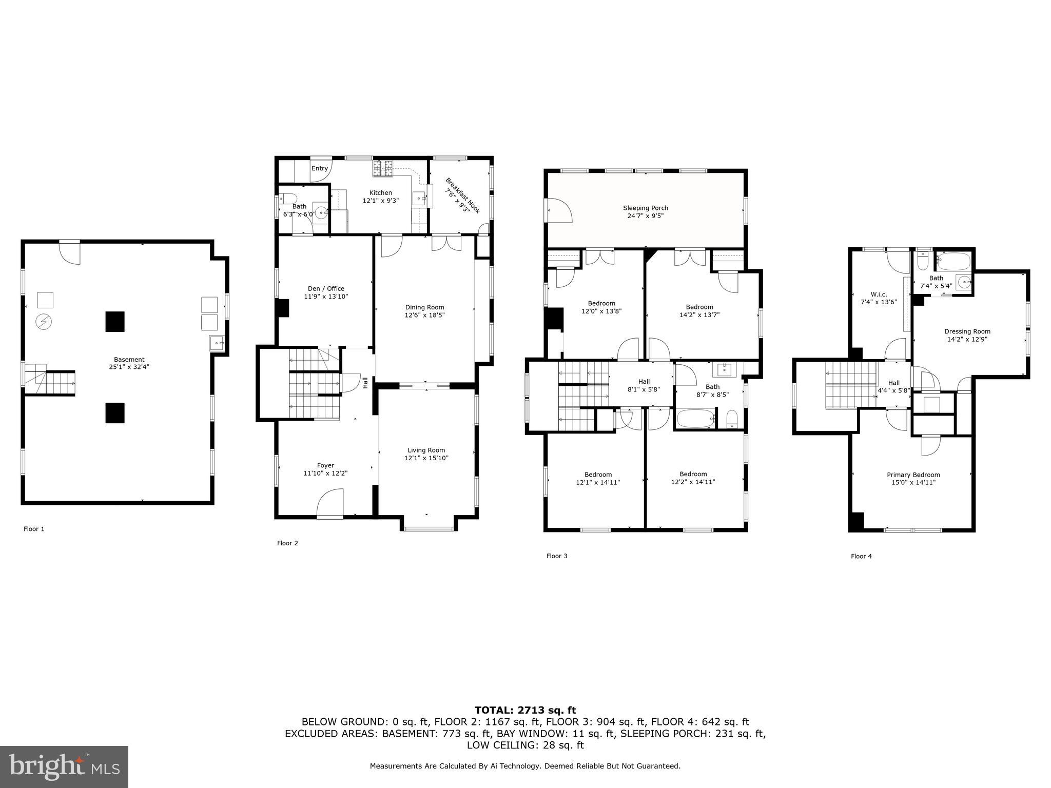 503 Orkney Road Baltimore, MD 21212 - Photo 43 of 43 Whole house floor plan