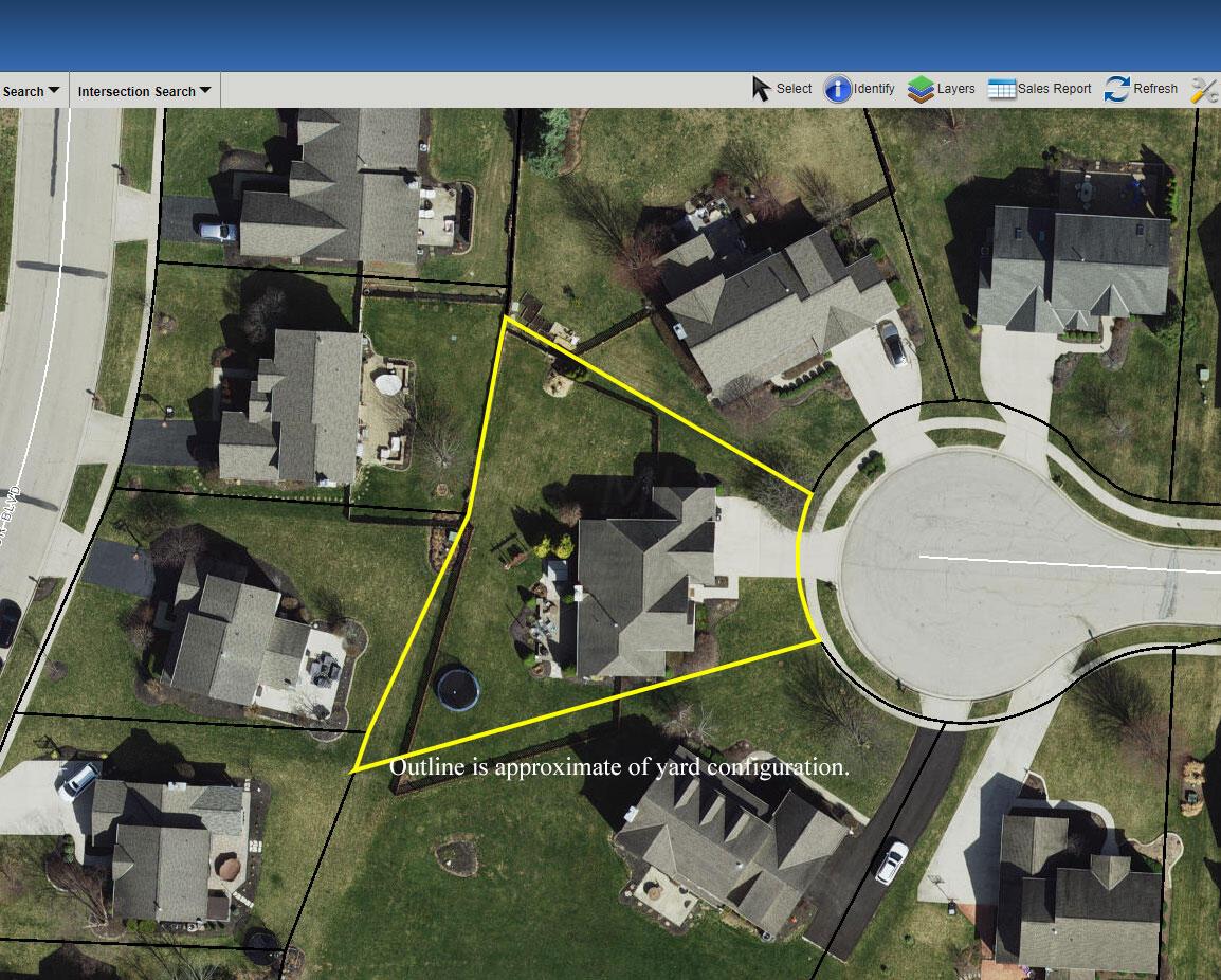 2349 Rufus Court Lewis Center, OH 43035 - Photo 48 of 48 Cul de sac lot gives you plenty of yard space: left, right and center.