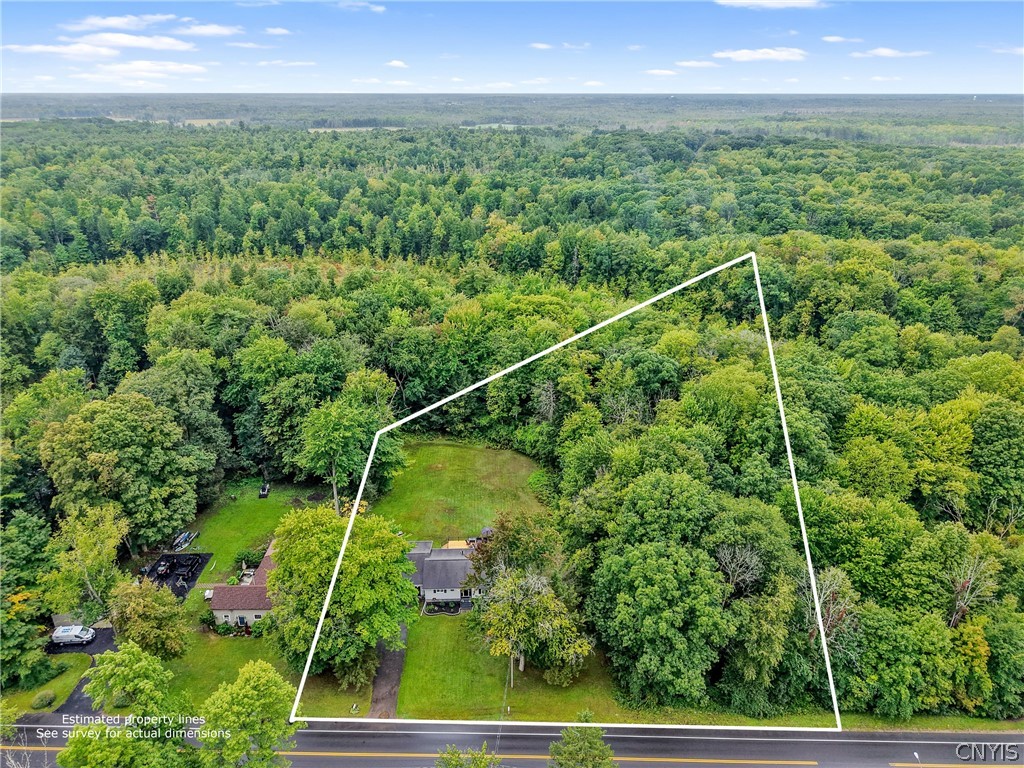 593 County Rte 10 Schroeppel, NY 13132 - Photo 35 of 38 The perfect blend of lawn and woods for space and