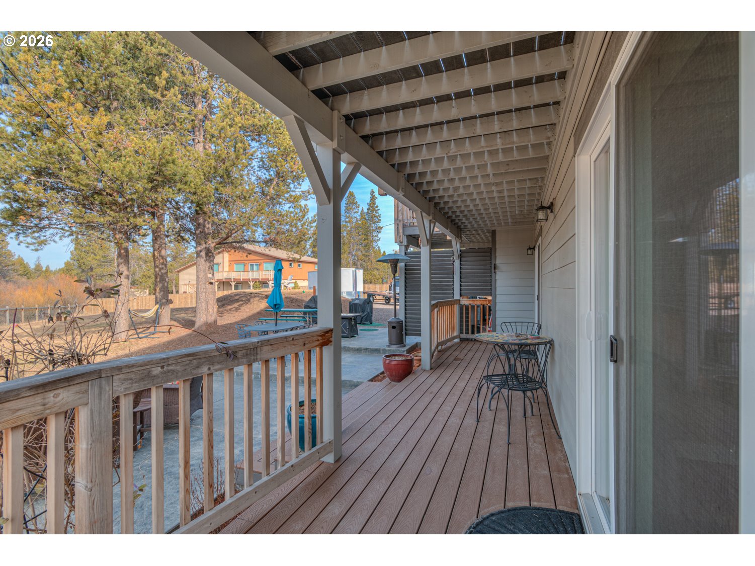 16732 Contorta Place La Pine, OR 97739 - Photo 17 of 48 a view of living room and wooden deck