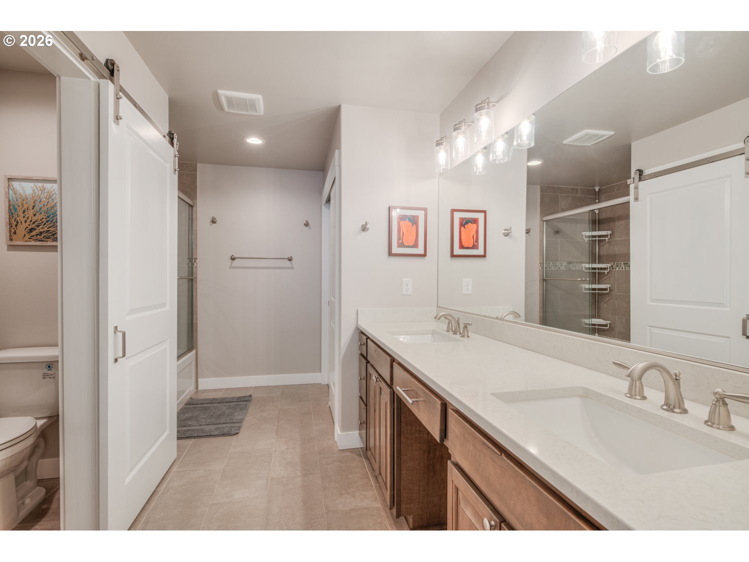 16732 Contorta Place La Pine, OR 97739 - Photo 21 of 48 a bathroom with a sink vanity and a mirror