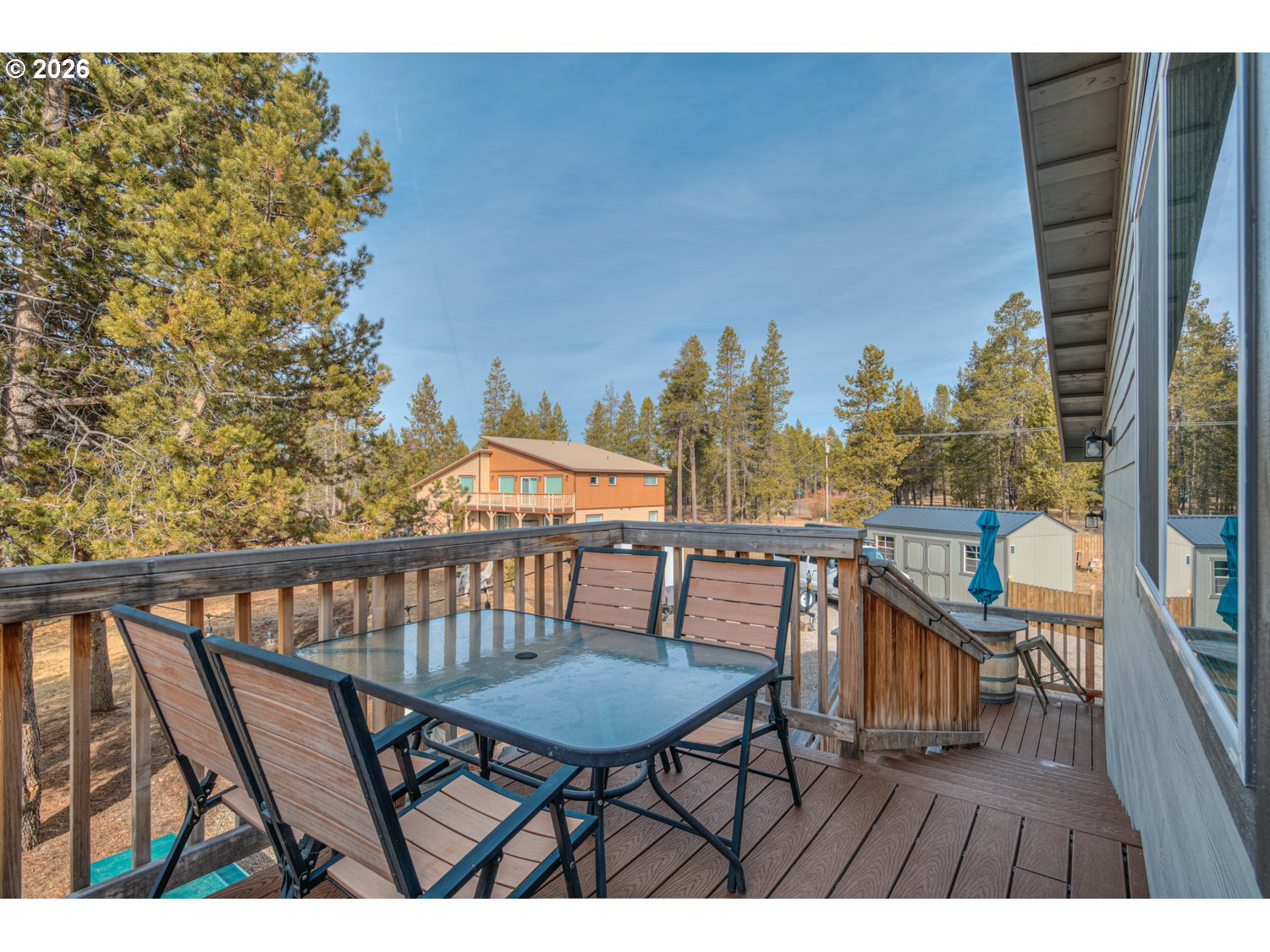 16732 Contorta Place La Pine, OR 97739 - Photo 43 of 48 a view of a balcony with chairs