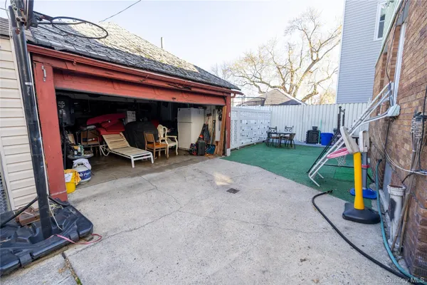 a view of outdoor space and deck