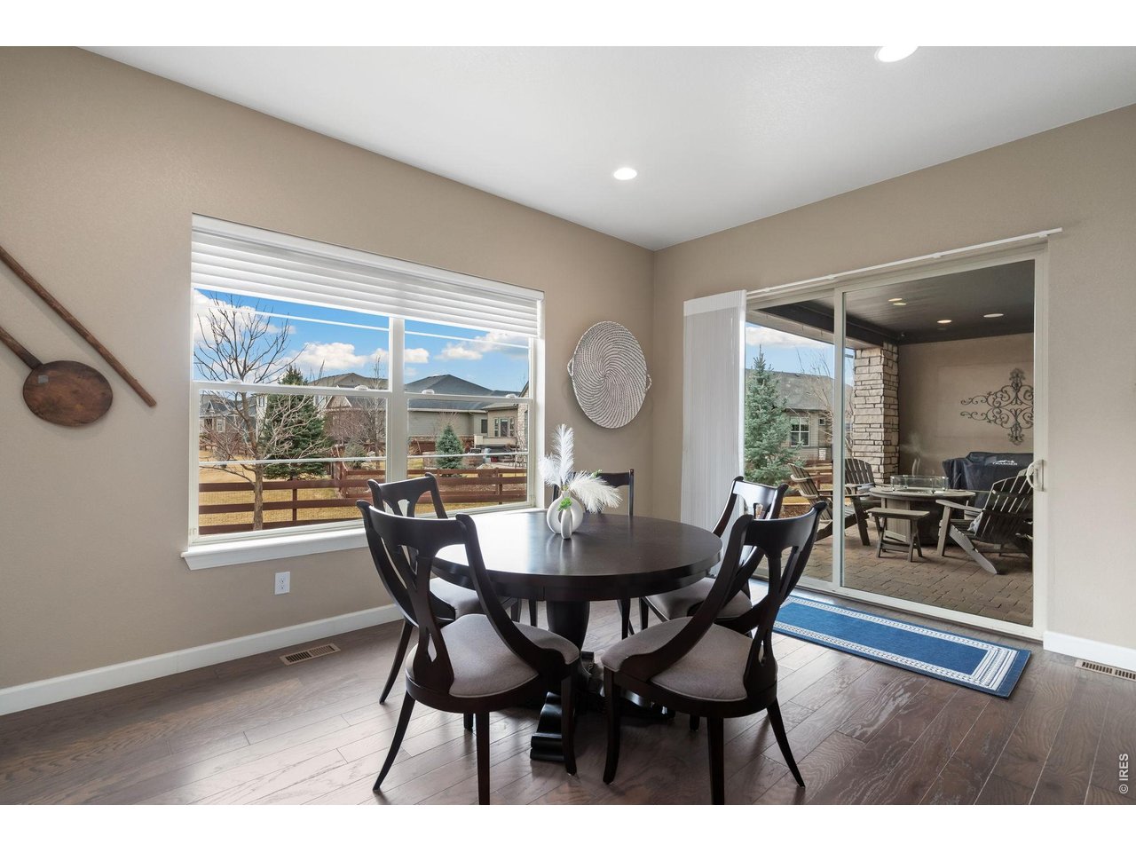 5879 Story Road Timnath, CO 80547 - Photo 16 of 49 Information dining nook opens out onto the covered back patio