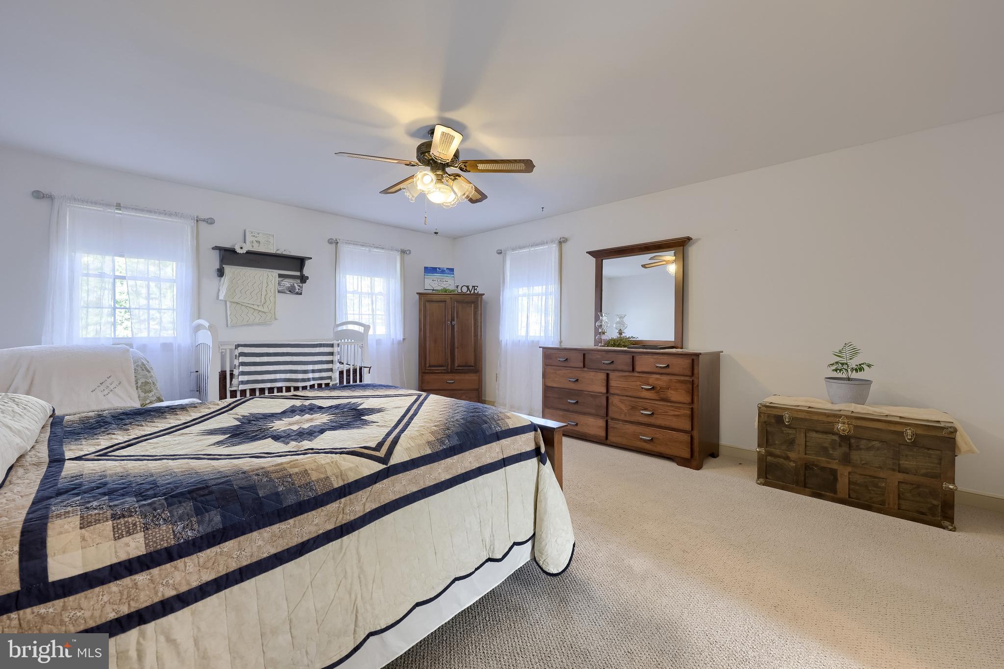 339 Churchtown Road Narvon, PA 17555 - Photo 54 of 98 a bed room with a bed and a television