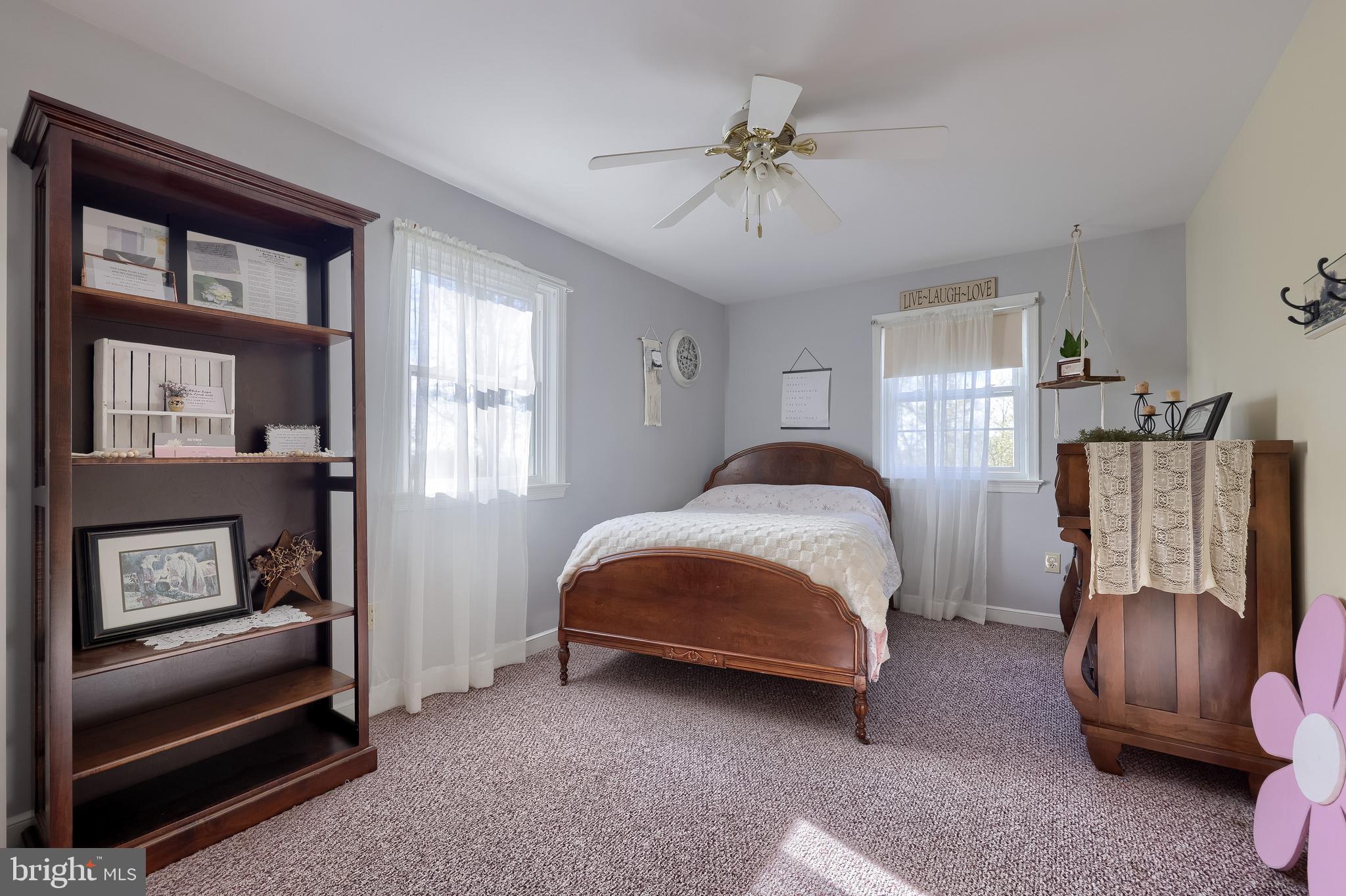 339 Churchtown Road Narvon, PA 17555 - Photo 60 of 98 a bedroom with a bed furniture and a window