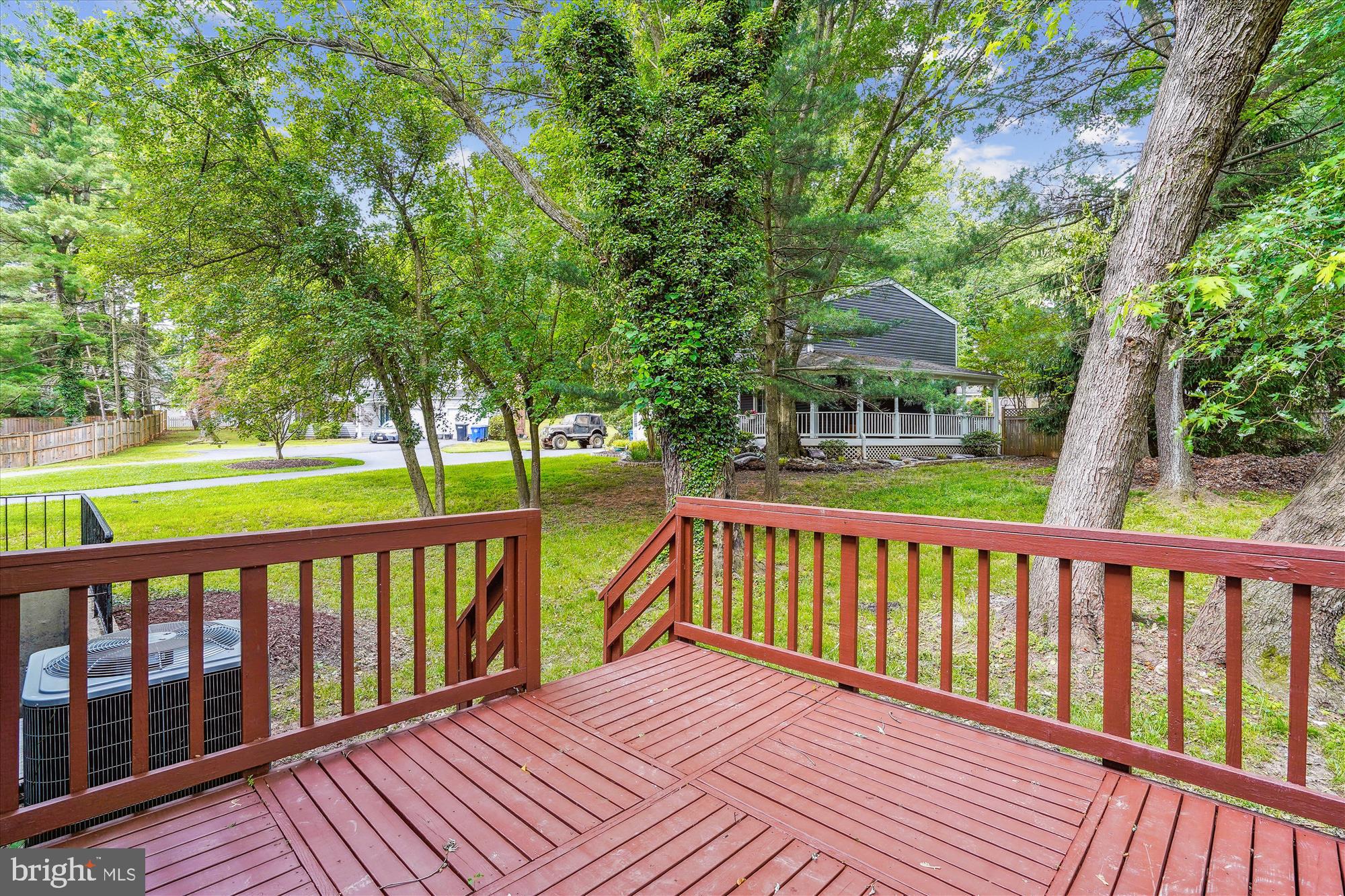 1221 Windmill Lane Silver Spring, MD 20905 - Photo 28 of 38 a view of balcony with wooden floor and outdoor space
