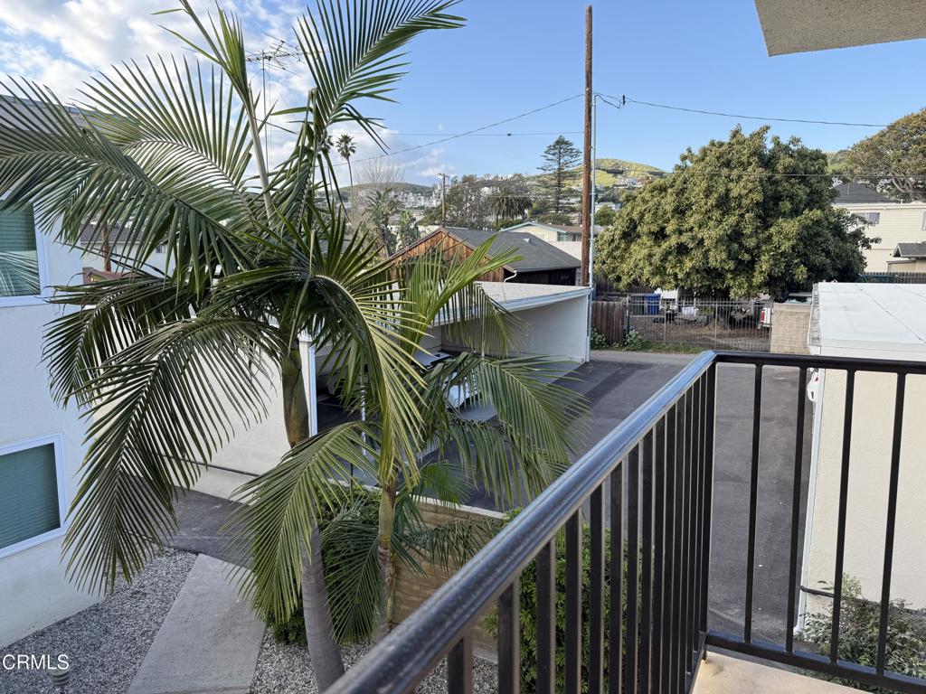 1171 Meta Street, Unit 16 Ventura, CA 93001 - Photo 13 of 15 a view of a palm plant that is in a balcony