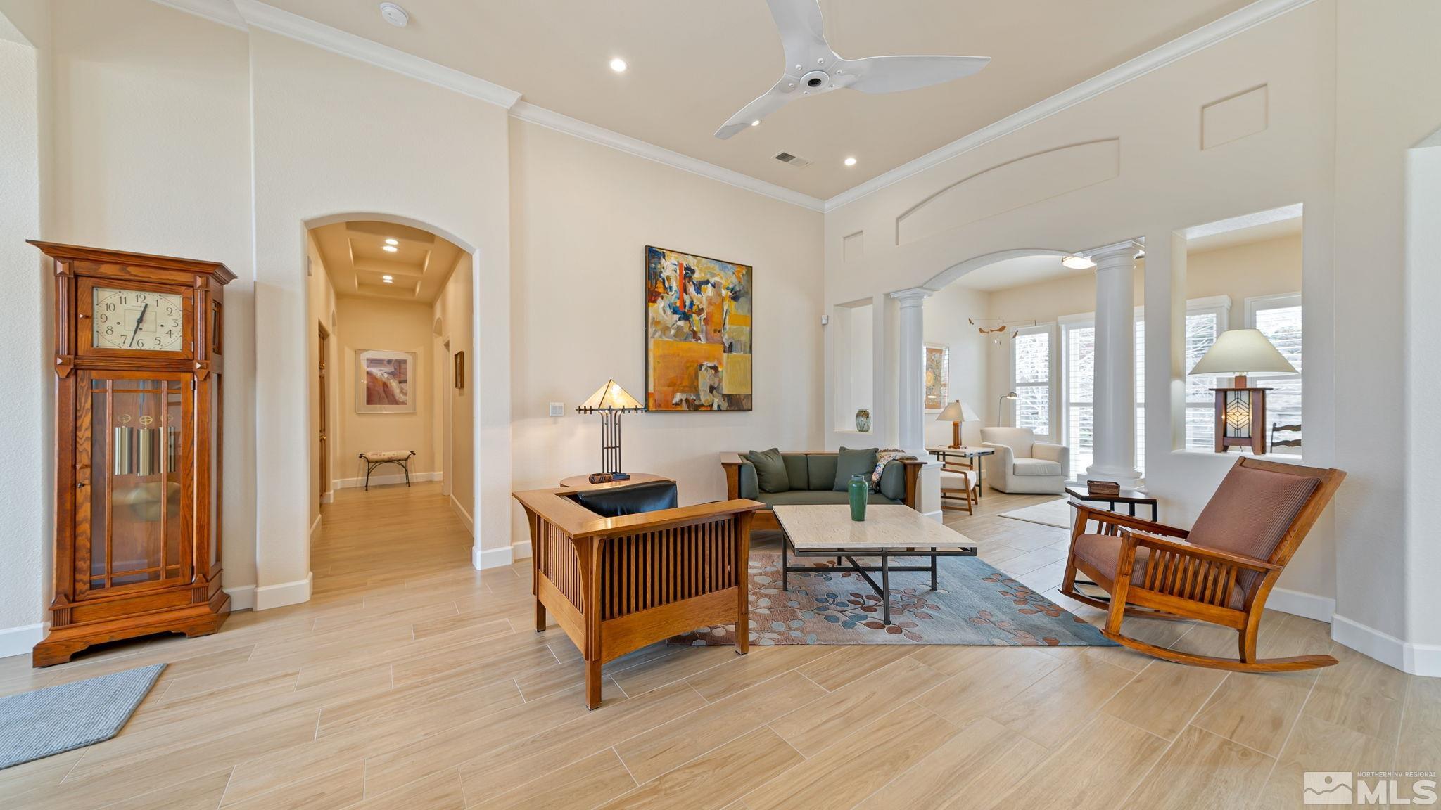 2085 Tesuque Court Reno, NV 89511 - Photo 11 of 40 a living room with furniture and wooden floor
