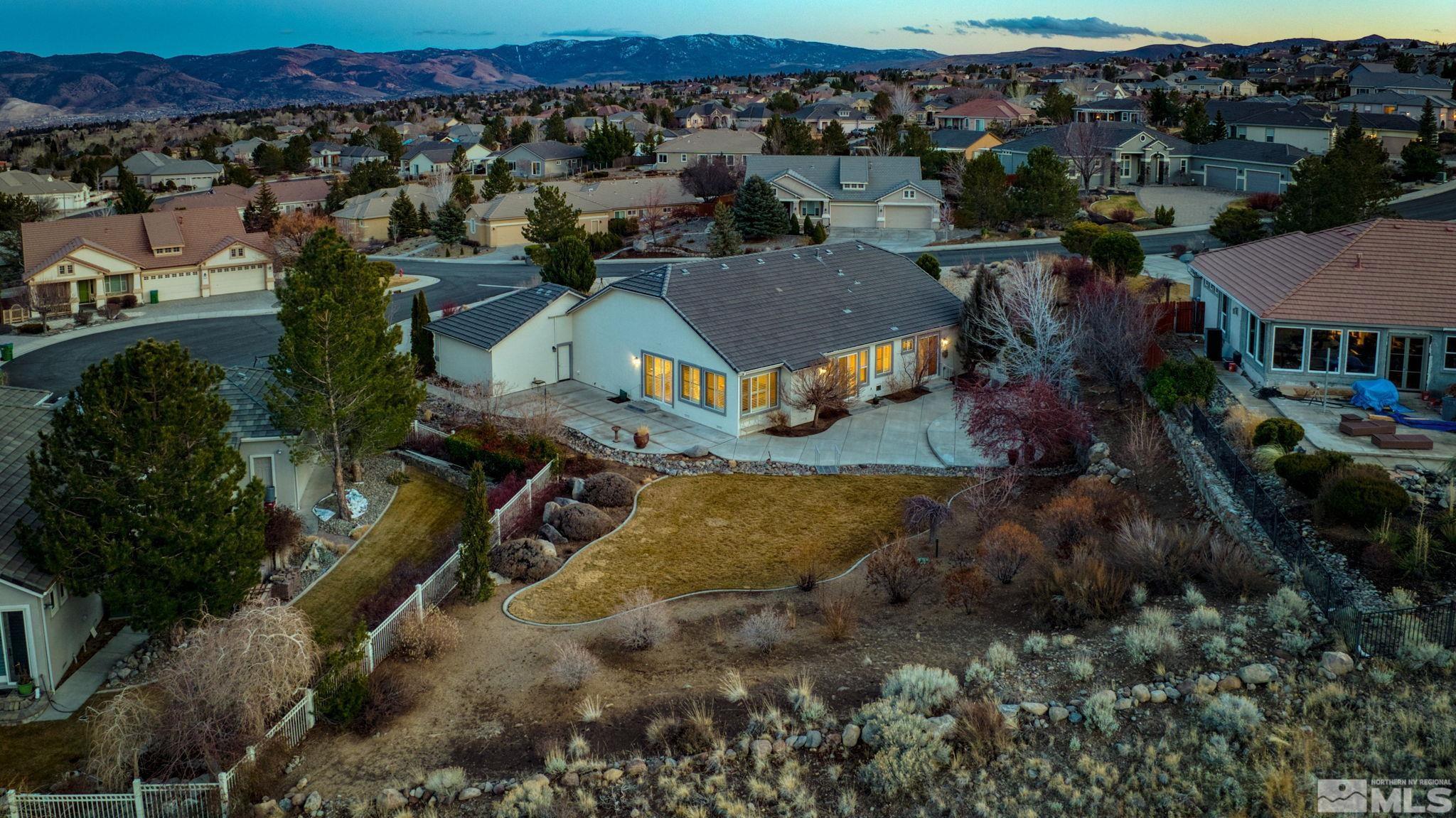 2085 Tesuque Court Reno, NV 89511 - Photo 39 of 40 an aerial view of residential houses with outdoor space