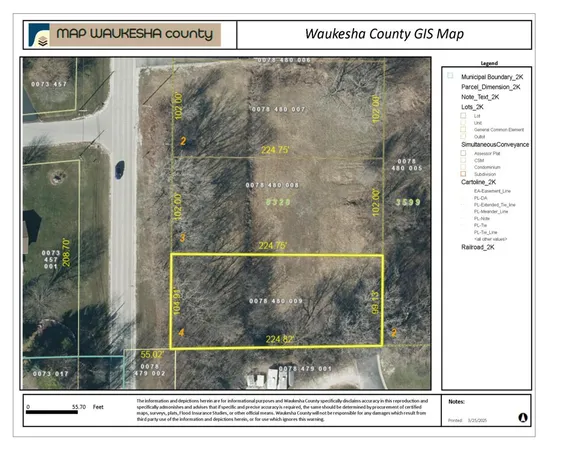 $120,000 | Lt4 North Lannon Road, Lannon, WI 53046
