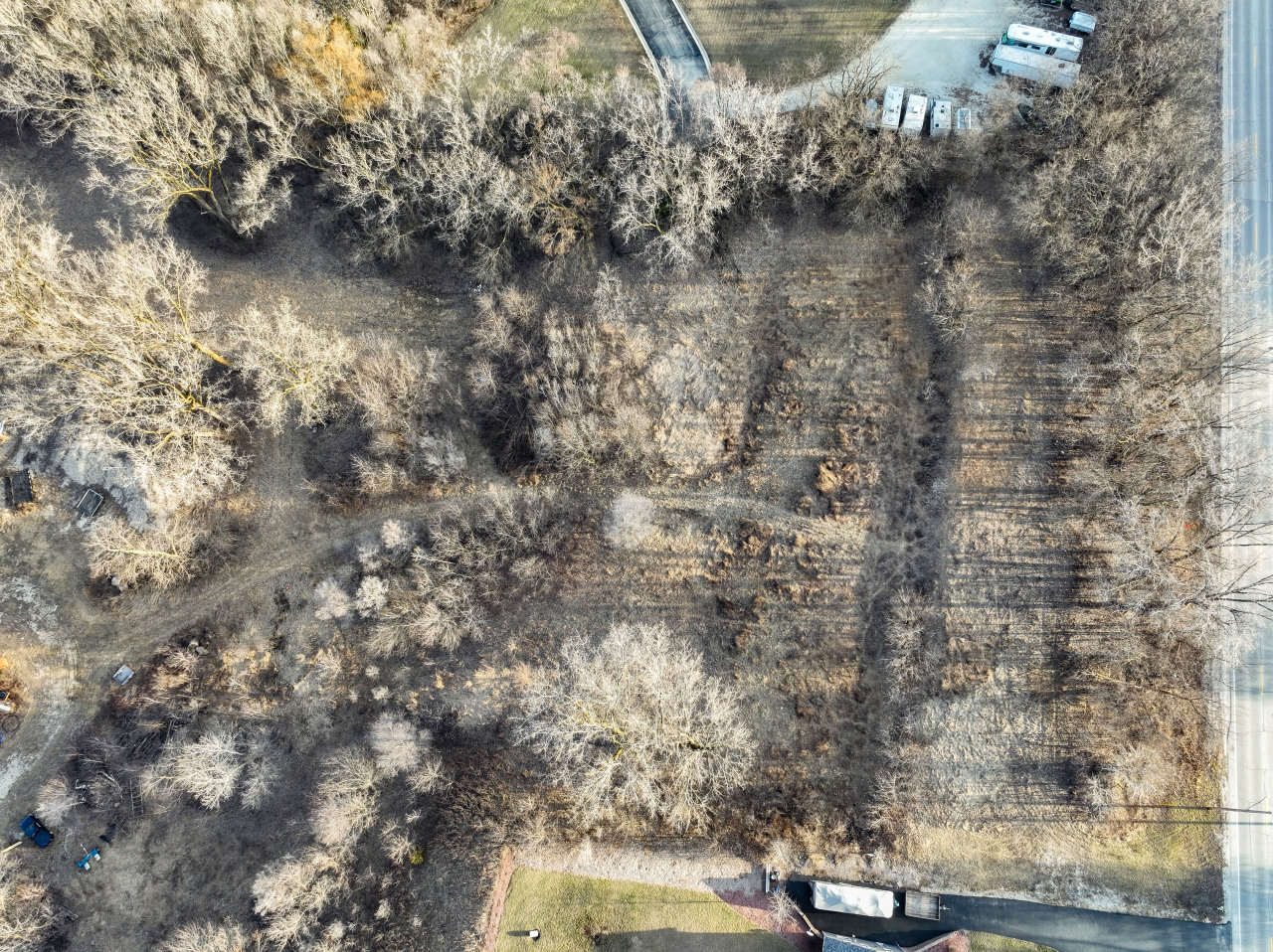 Lt4 North Lannon Road Lannon, WI 53046 - Photo 6 of 6 Looking Down, Lannon Rd Right