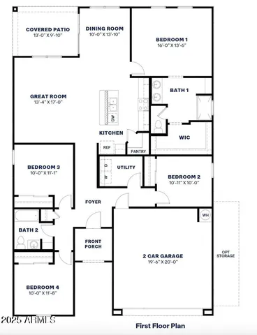 $2,175 | 2480 South 241st Avenue, Buckeye, AZ 85326