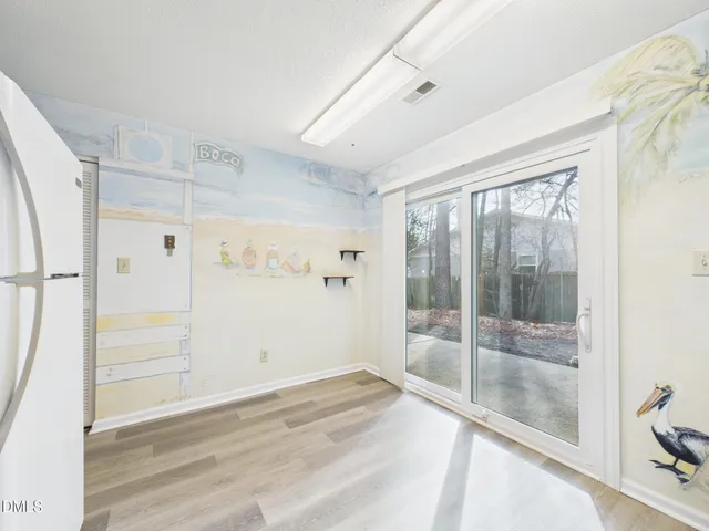 a view of a walk in closet