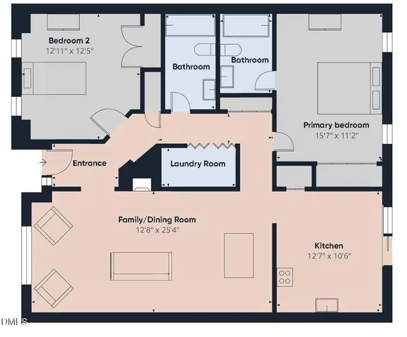 a view of a backyard of the house