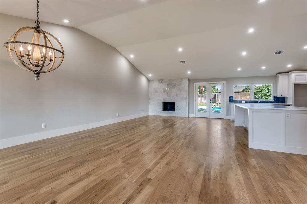 3161 Lockmoor Lane Dallas, TX 75220 - Photo 6 of 25 a view of a kitchen with a sink and a window