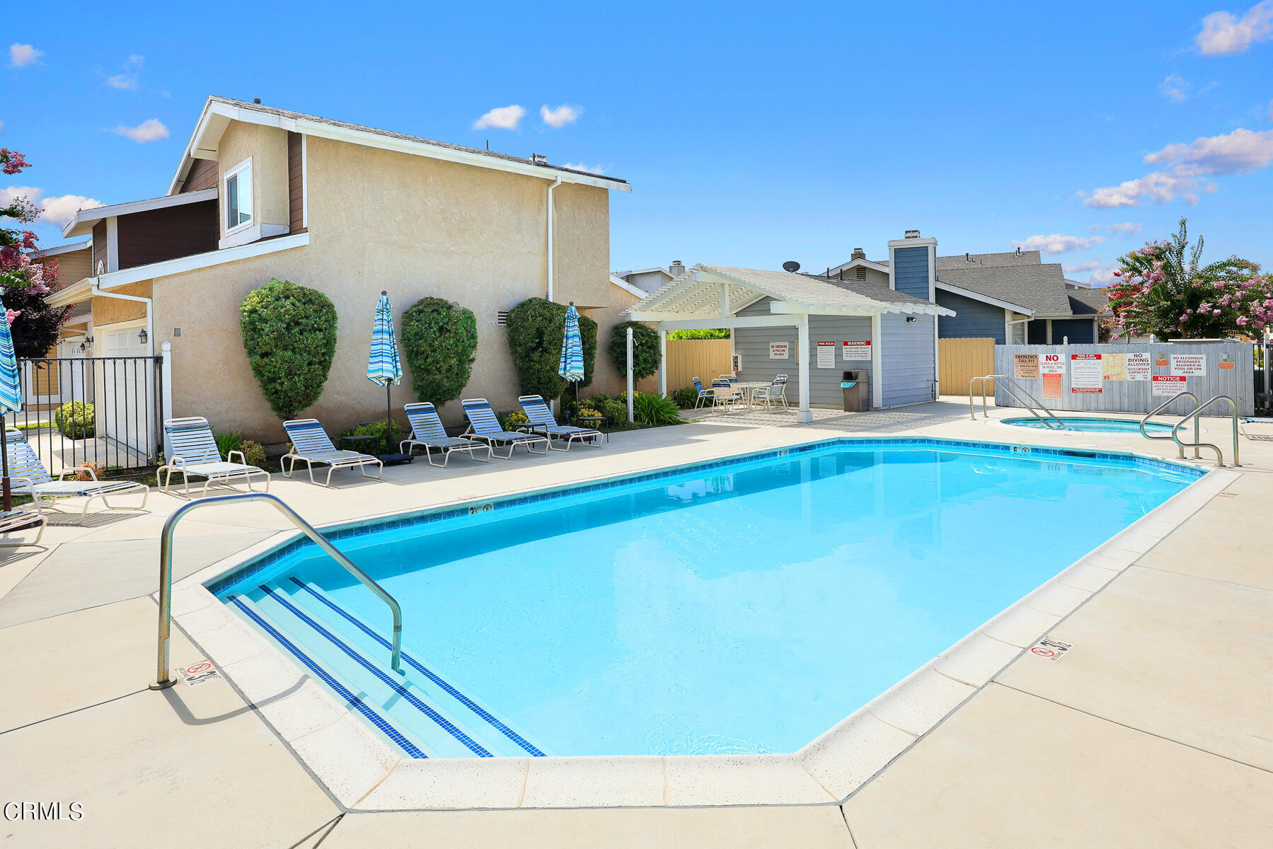 2624 Doray Circle Monrovia, CA 91016 - Photo 30 of 33 a swimming pool with outdoor seating and yard