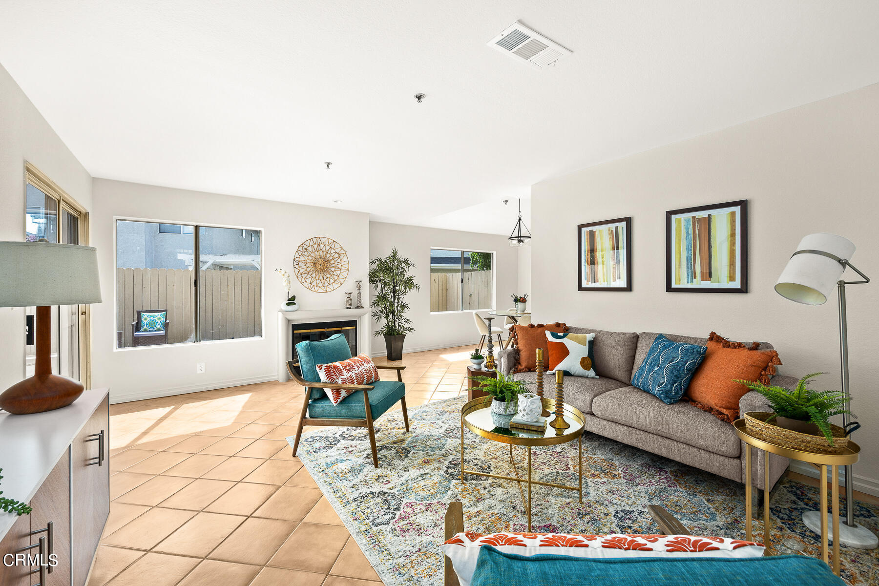 2624 Doray Circle Monrovia, CA 91016 - Photo 6 of 33 a living room with furniture a rug and a lamp