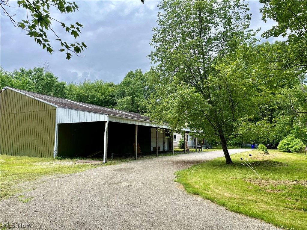 125 Porter Road Atwater, OH 44201 - Photo 2 of 22 View of garage