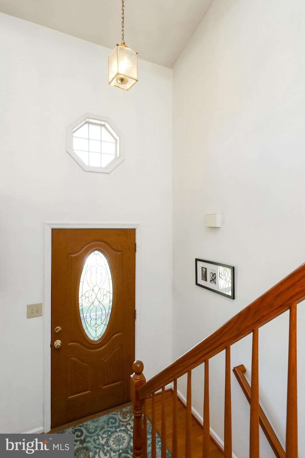 3811 Dakota Road Hampstead, MD 21074 - Photo 3 of 29 Bright Two Story Foyer with Leaded Glass Door