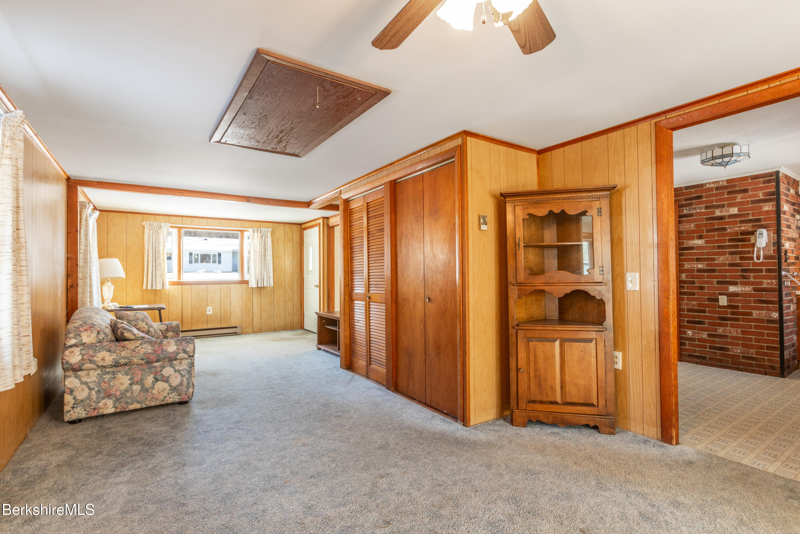 55 Eleanor Road Dalton, MA 01226 - Photo 10 of 27 Family room to Kitchen