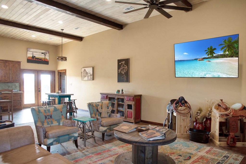 4252 Cypress Mill Road Johnson City, TX 78636 - Photo 15 of 47 a view of a livingroom with furniture and a couch