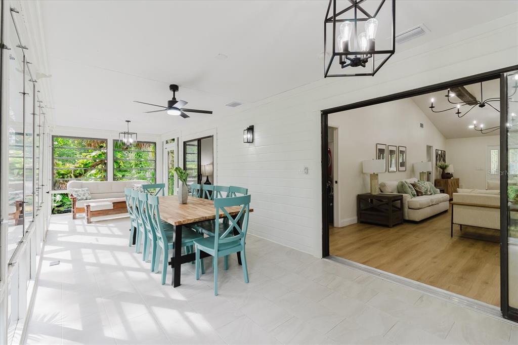 8304 Revels Road Riverview, FL 33569 - Photo 23 of 99 a view of a dining room with furniture window and outside view