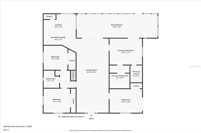 $869,000 | 8304 Revels Road, Riverview, FL 33569