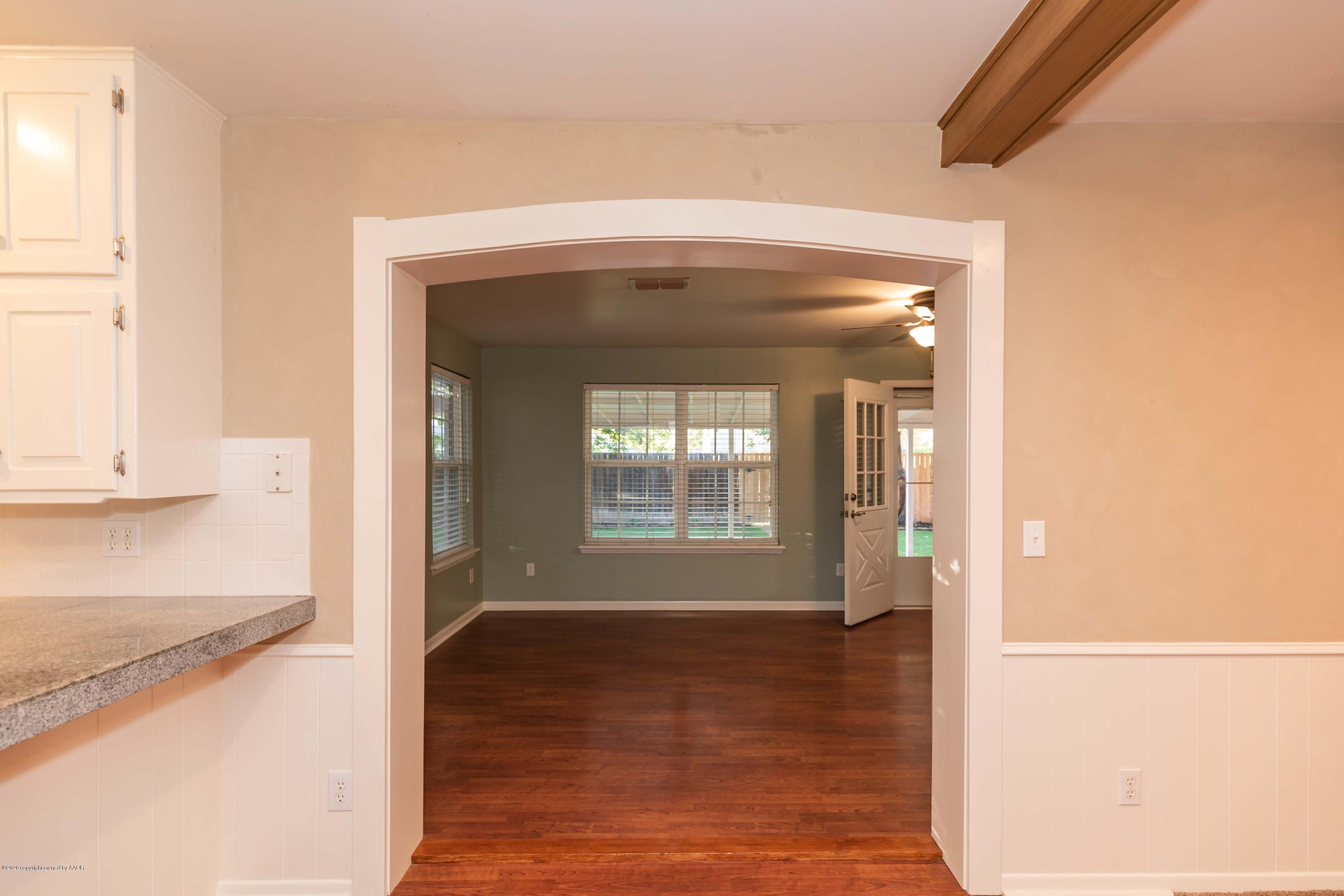 6119 Hanson Road Amarillo, TX 79106 - Photo 43 of 45 formal dining from kitchen