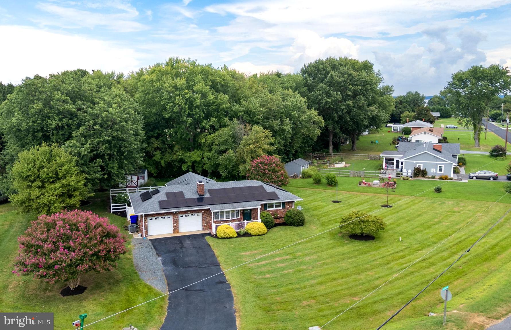 1401 Calvert Road Chester, MD 21619 - Photo 24 of 33 an aerial view of a house with a big yard